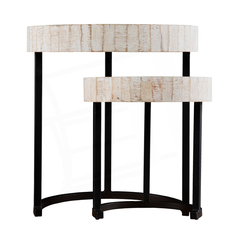 Tables d'appoint 2 pièces, tables gigognes