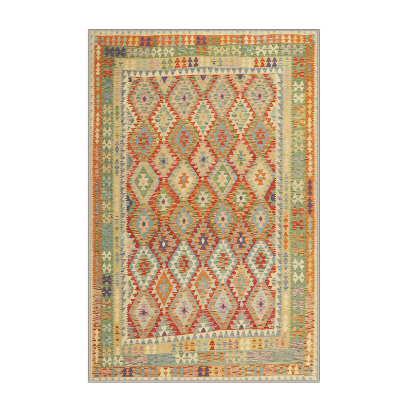 Southwestern Indoor Rug, Rectangle 4' x 6'