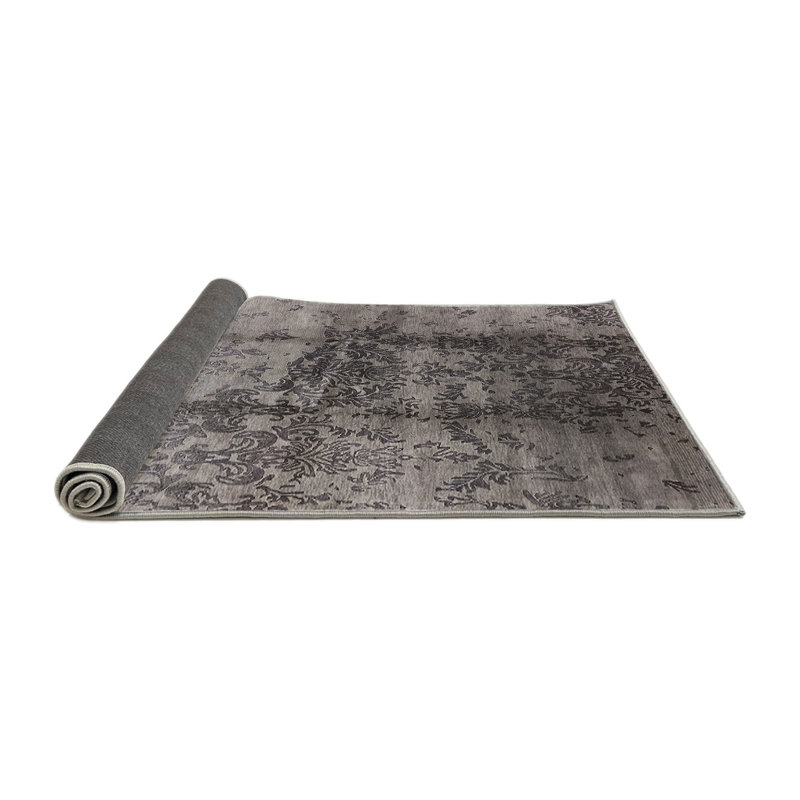 Tapis oriental gris Howle, Rond 4 pi