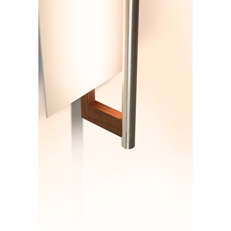 Merus 31" LED Dimmable Wall Sconce, Walnut, 120V AC, 3500K