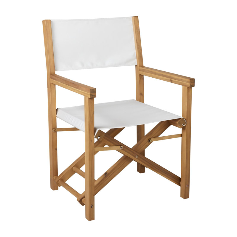 Sunbrella Outdoor Solid Director's Chair, Sunbrella - Canvas Natural