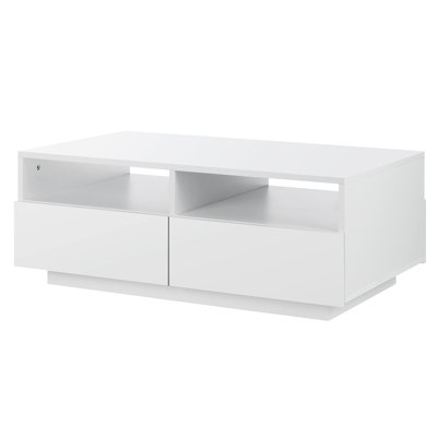 Table basse avec rangement Cainon