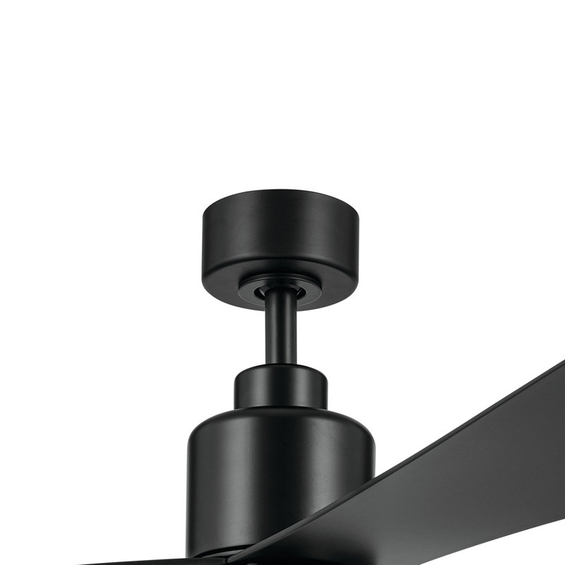 52'' Ceiling Fan, Satin Black