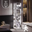 Vitrine de coin 69 "à 4 niveaux avec lumière 69"-40725481