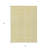 3' X 5' Gold And Ivory Medallion Washable Indoor Outdoor Area Rug