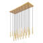 Lustre linéaire noir mat 23 lumières Mahlum-1265258448-1252552774