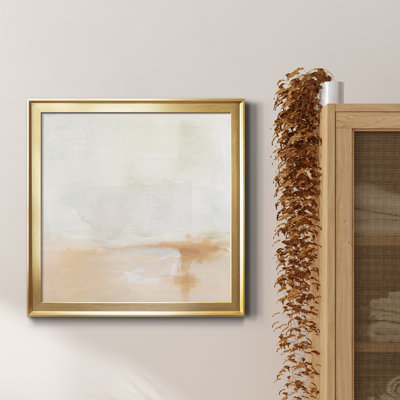 «Smudged Horizon II», reproduction encadrée de qualité supérieure - prête à être accrochée
