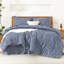 Ensemble d'édredon pour grand lit avec draps vert émeraude foncé Andency 7 pièces dans un sac Ensembles de literie complets avec édredon, draps, taies d'oreiller et taies décoratives-124612908-124612913