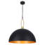 Grand luminaire suspendu surdimensionné industriel moderne en fer forgé à 1 lumière de 17,7 po / 19,7 po / 23,6 po Meghrig-1279200317-1337720908