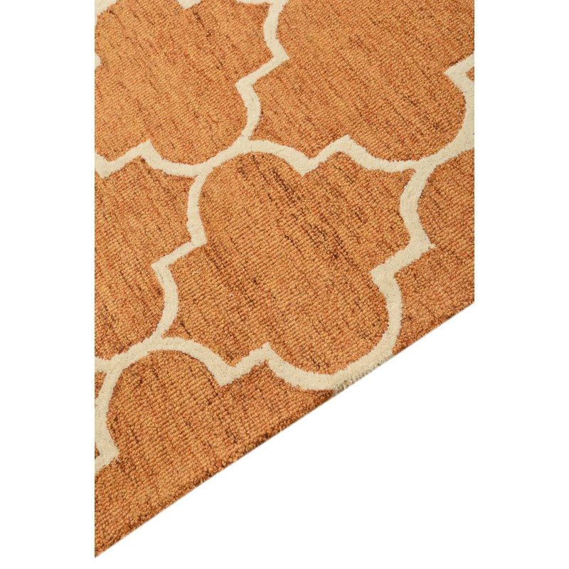 Tapis orange Otto