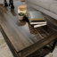 Table basse à plateau relevable