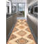 Tapis de couloir unique en laine noué à la main style années 1990 de 3 pi 7 po x 11 pi 7 po Morillo