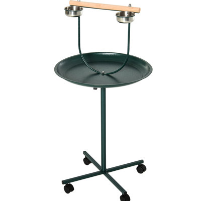 48" Rolling Bird Training Activity Perch Playground For -