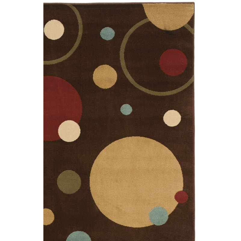 Tapis performance à motif géométrique Charis Porcello, Rectangle 4 pi x 5 pi 7 po