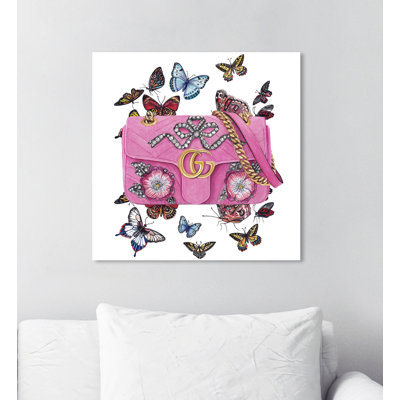 « souvenirs de poupée-sac à papillon », impression