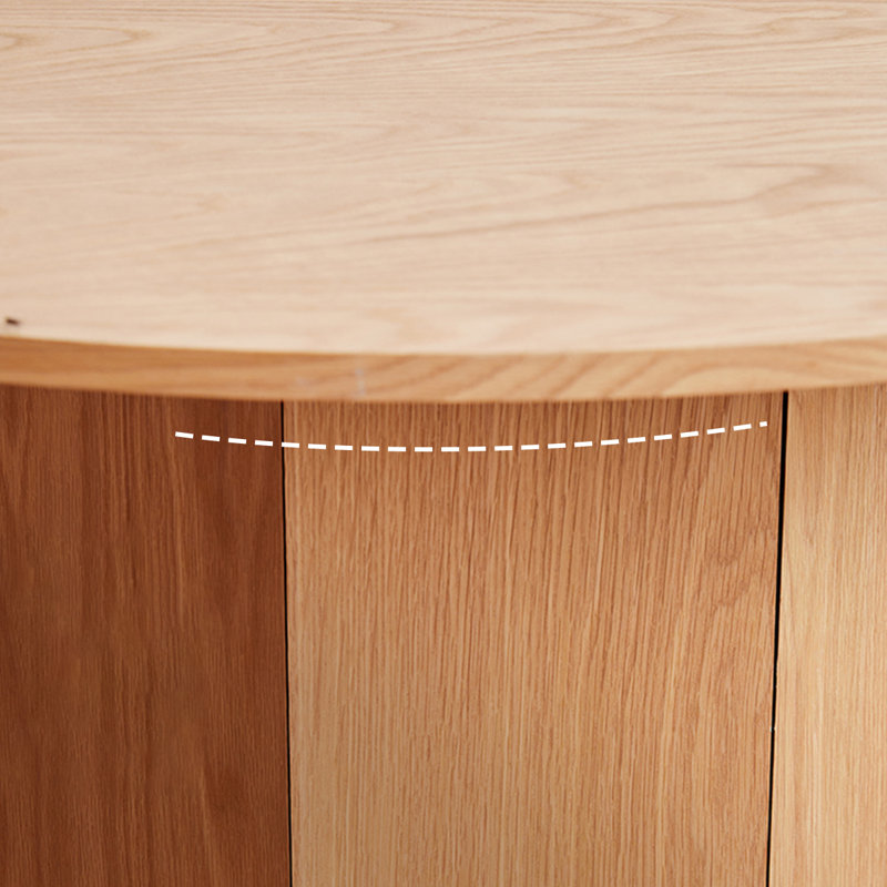 Table de salle à manger Burlywood, H 29,53 po x L 47,24 po x l 47,24 po