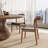 4/6 - Person Round Solid Wood Dining Set-425578355-425578254