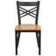 Prompton 'X' Metal Restaurant Chair-1558627199-1515454592