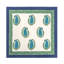 Serviette carrée en coton