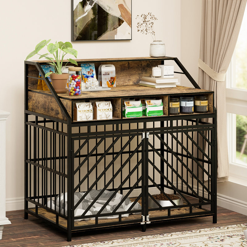 Meuble pour chien de 43,3 pouces pour grands chiens