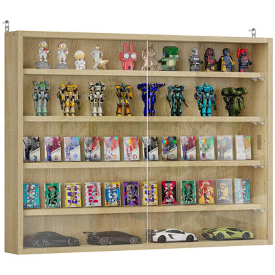 Glass 80 cm W Display Cabinet