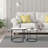 Modern Nesting Coffee Tables Set – Space-Saving Round Design with Marble Pattern & Black Metal Frame-1604891037