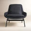Field Lounge Chair Chair with Ottoman-94593440