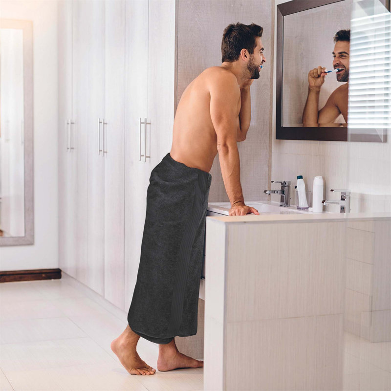 100% Cotton Bath Sheet, Grey