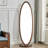 Oval Solid Wood Full Length Mirrors