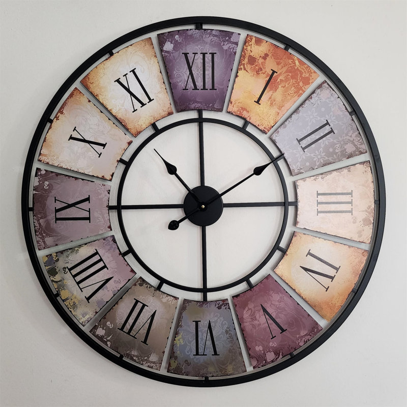 Metal Wall Clock