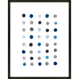 Blue Dot 2 Painting by Andrea Stokes