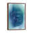 Classic Brown Wood Floater Framed