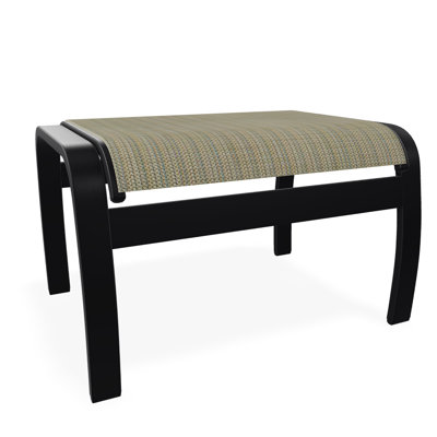 Askar Metal Outdoor Ottoman