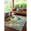 Saltillo Handmade Wool Abstract Area Rug-460856299-460856301