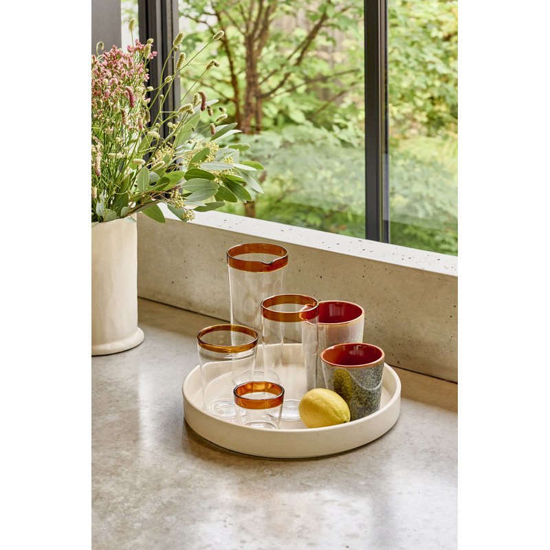 Verre borosilicaté 10 oz., Ambre, 13 oz
