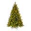 90'' H Green Realistic Fir Flocked/Frosted Christmas Tree with 850 LED Lights-105585424