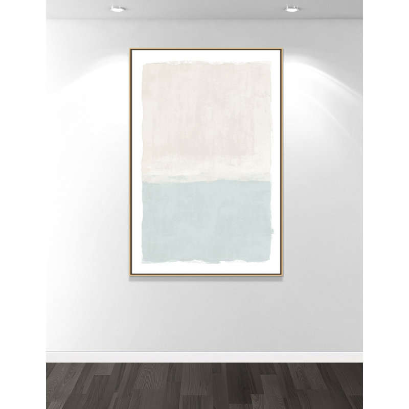 Ocean Tides II Print by Natalie Carpentieri, 41.5'' W x 61.5'' H, Natural Floater