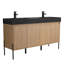 Meuble-lavabo double 60 po Ebord Designs Yordana Ebern Designs-190247039-190247038