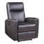 Fauteuil inclinable électrique avec accoudoirs carrés