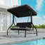 3 Person Porch Swing with Canopy-1049409357