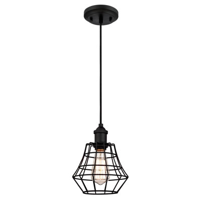 Luminaire suspendu géométrique 1 lumière Trinh