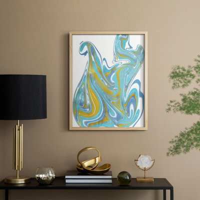 Galaxie IV Framed Print - Solid Wood