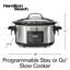 Hamilton Beach® programmable Stay or Go® 6 pte Mijoteuse