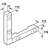 Window C Sash Corner, Zinc Metal