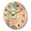 Horloge murale circulaire en bois II-63892166