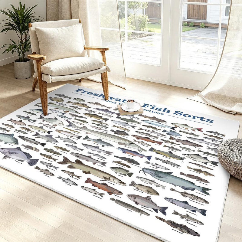 Tapis d'intérieur lavable à la machine Clear Lake, Rectangle 39 po x 63 po