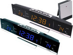 5.5cm Clock Thermometer, Amber