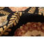Tapis noir British Raj 5 pi 9 po x 8 pi 8 po