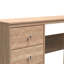 Ceinwen 3 Drawer Desk (Ready Assembled)-1760813175