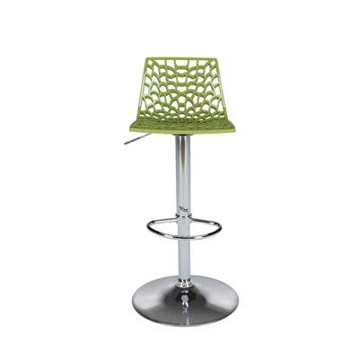Spider Height Adjustable Swivel Bar Stool